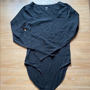 GAP Large tall size Black Bodysuit